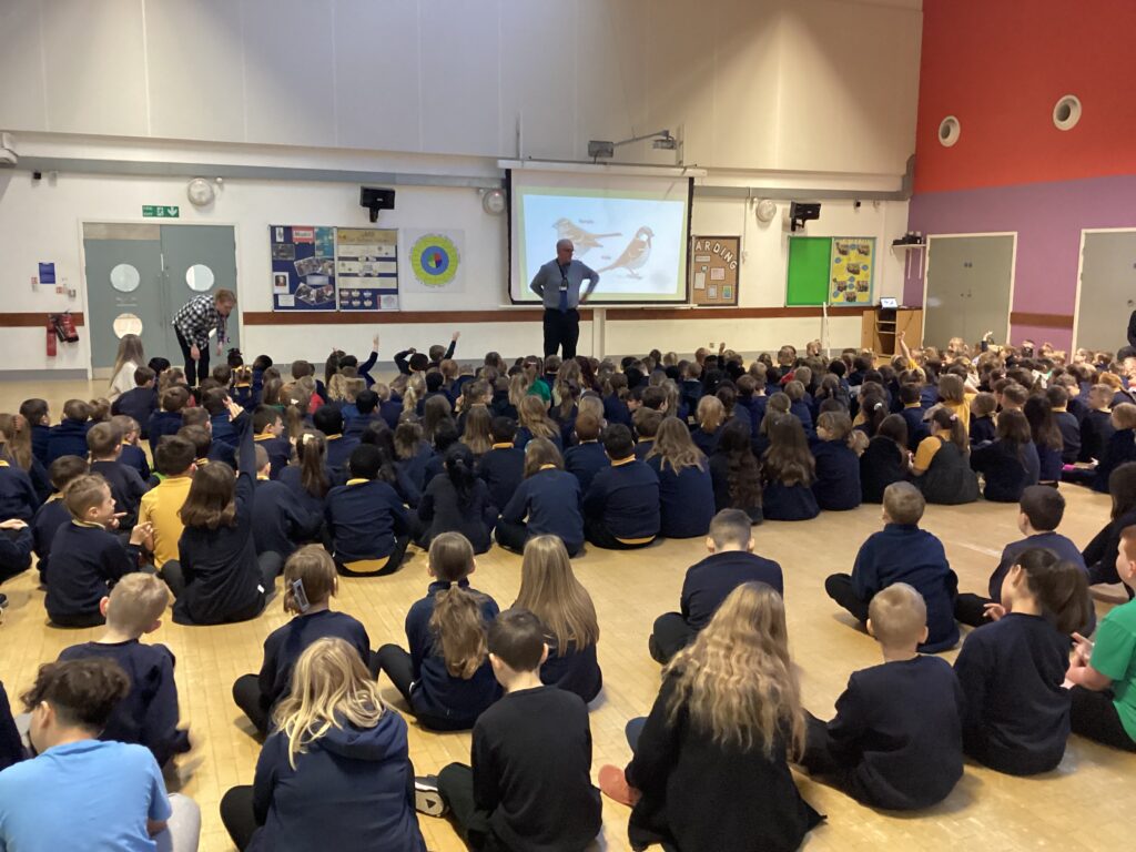 Herons’ Moor Academy pupils attend birdwatch assembly