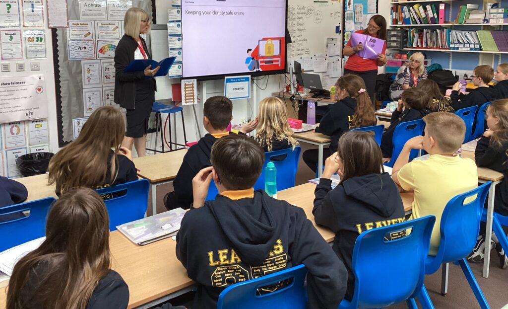 HSBC educates Herons’ Moor pupils on digital safety