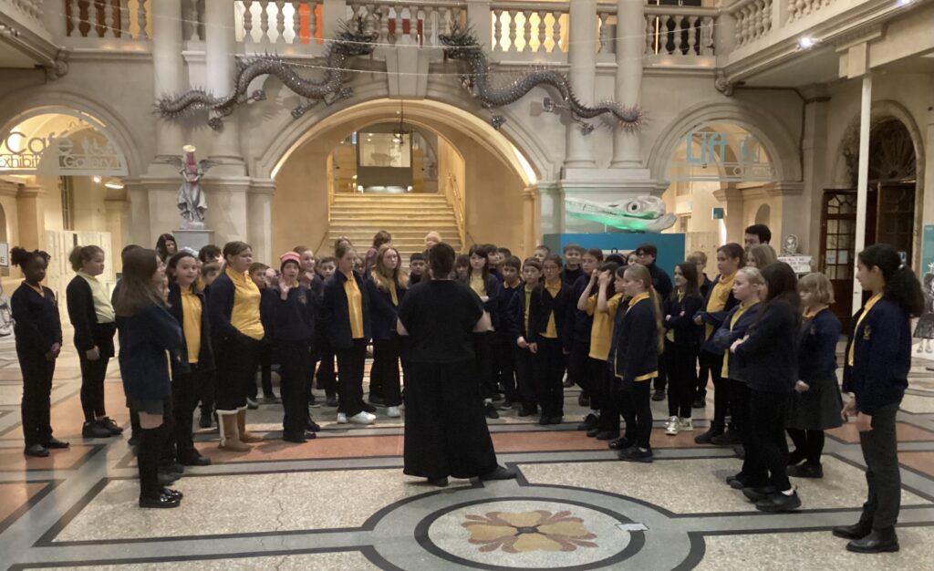 Pupils from Herons’ Moor Academy step back in time at Bristol Museum