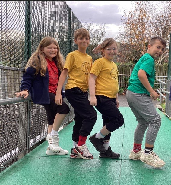 Herons’ Moor celebrate odd socks day